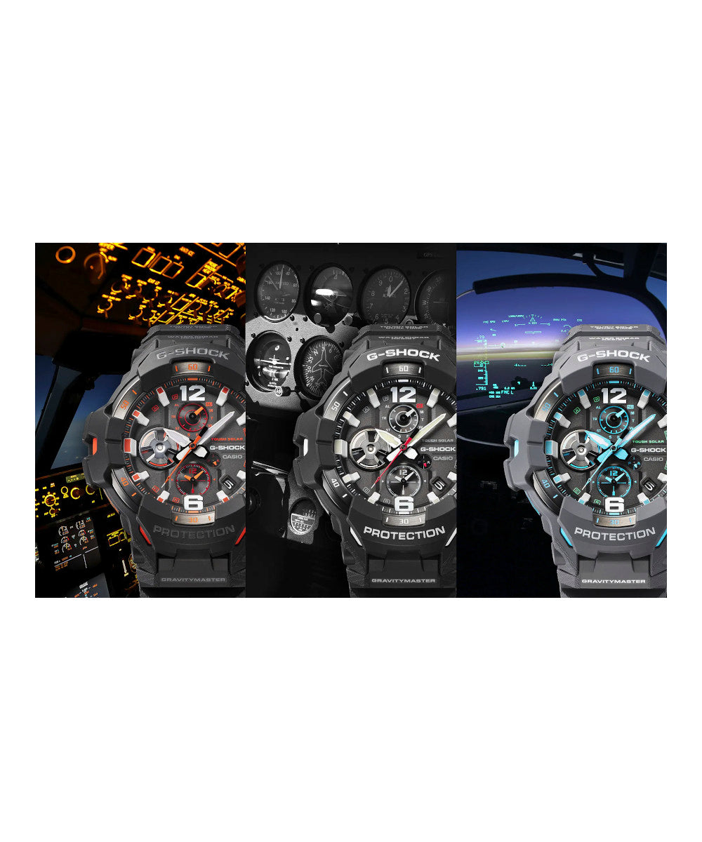 RELOJ CASIO G-SHOCK GR-B300-1A4DR- NEGRO