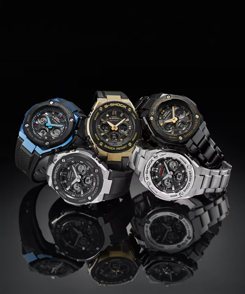 RELOJ ANÁLOGO DIGITAL PARA HOMBRE CASIO G-SHOCK GST-S310D-1ADR - NEGRO