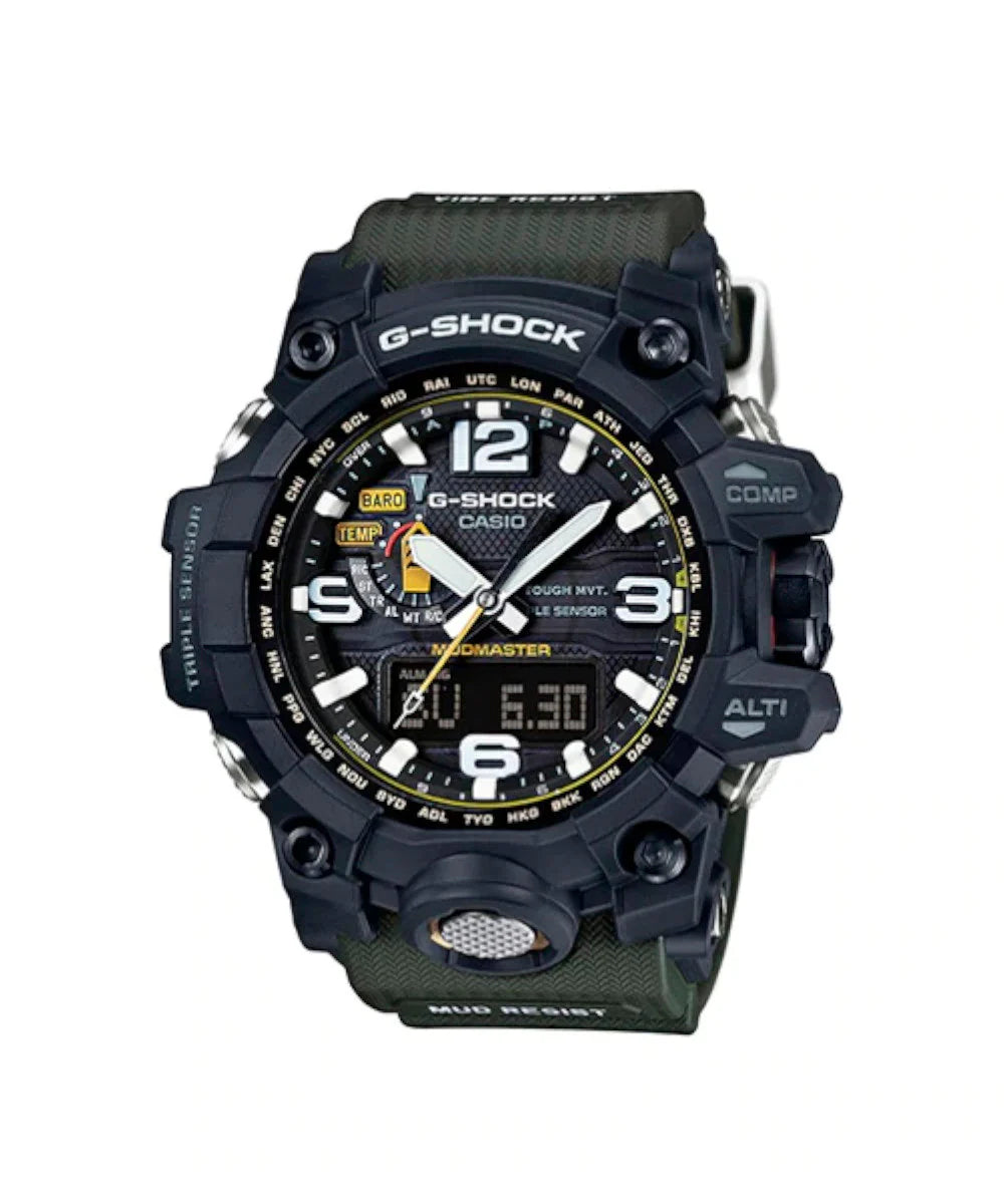 RELOJ ANÁLOGO DIGITAL PARA HOMBRE CASIO G-SHOCK GWG-1000-1A3DR - VERDE