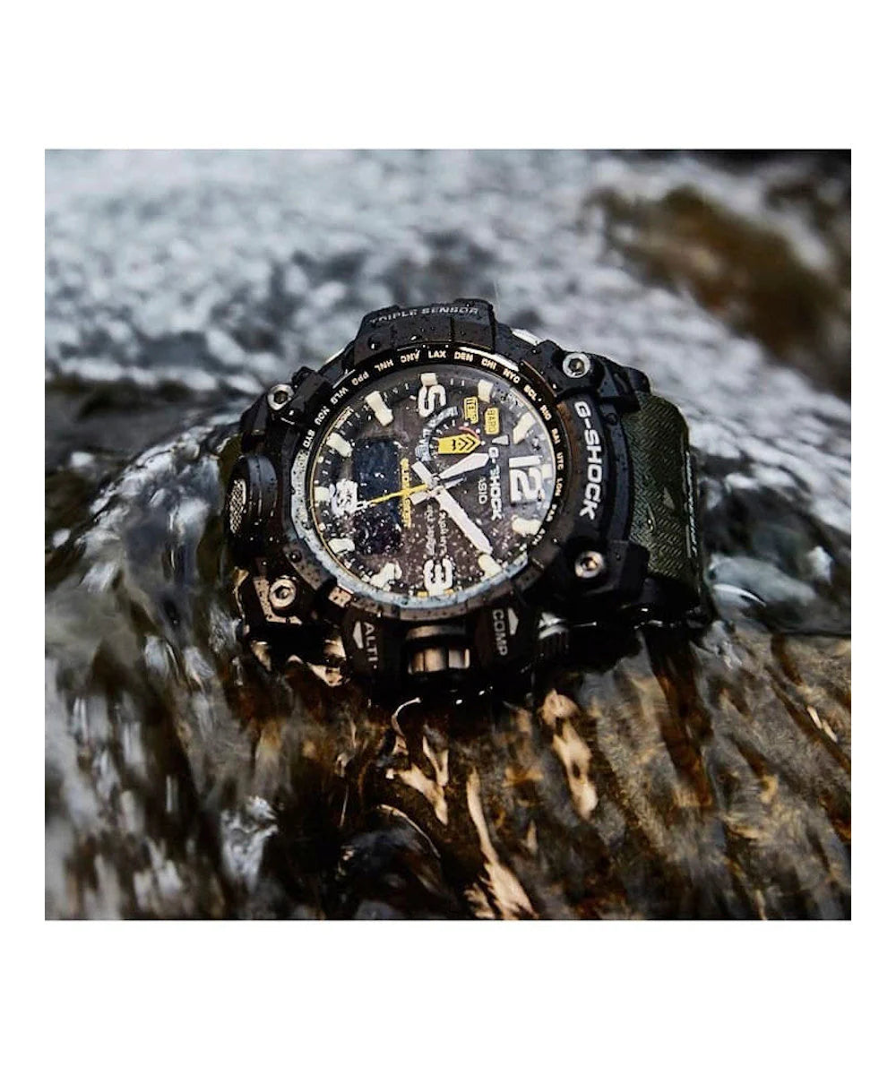 RELOJ ANÁLOGO DIGITAL PARA HOMBRE CASIO G-SHOCK GWG-1000-1A3DR - VERDE