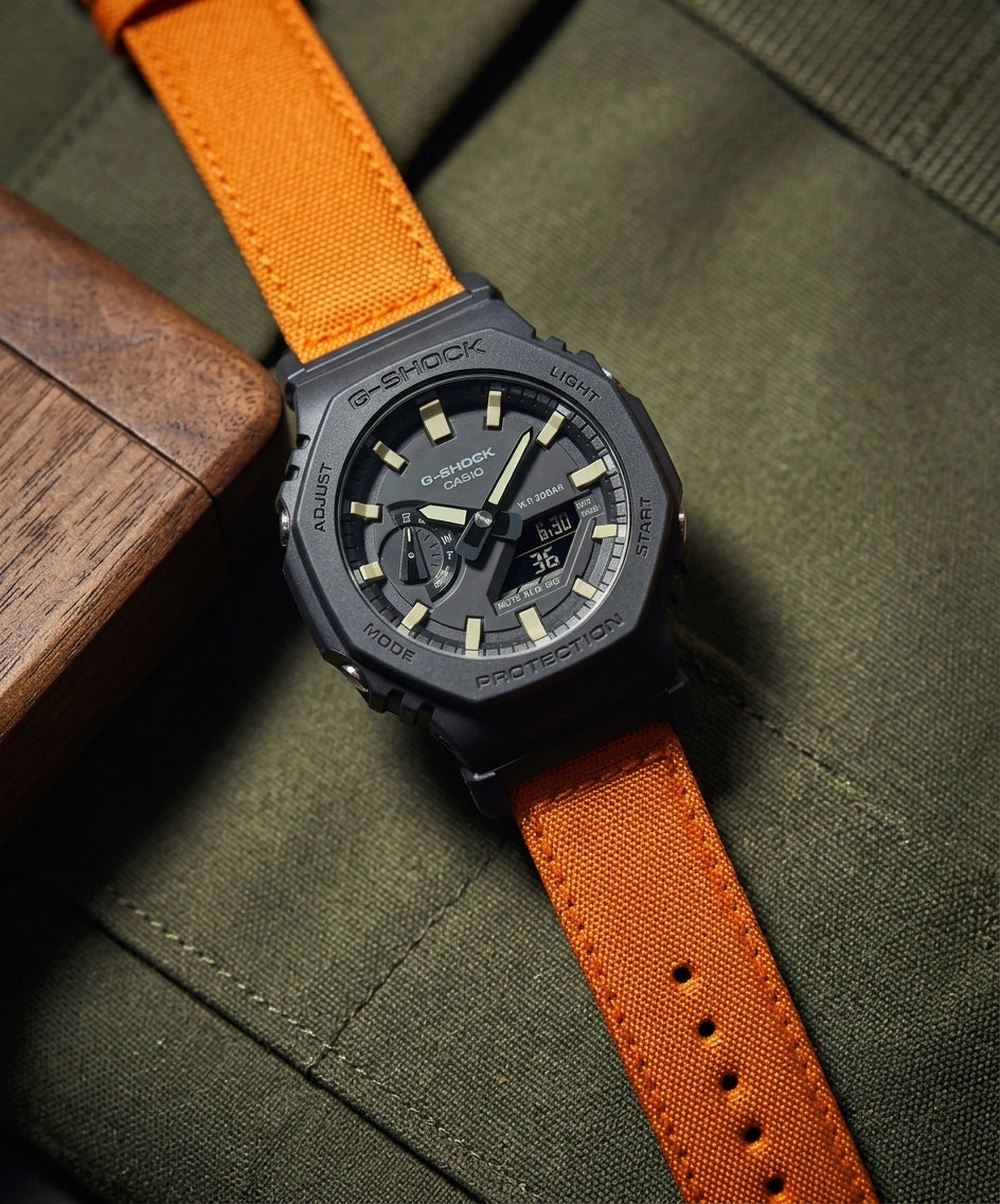 RELOJ ANÁLOGO DIGITAL PARA HOMBRE CASIO G-SHOCK GAE-2100WE-3ADR - VERDE