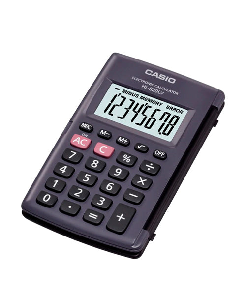 CALCULADORA CASIO HL-820LV-BK-W-DP