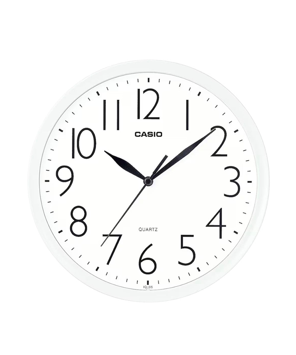 RELOJ DE PARED CASIO IQ-05-7DF