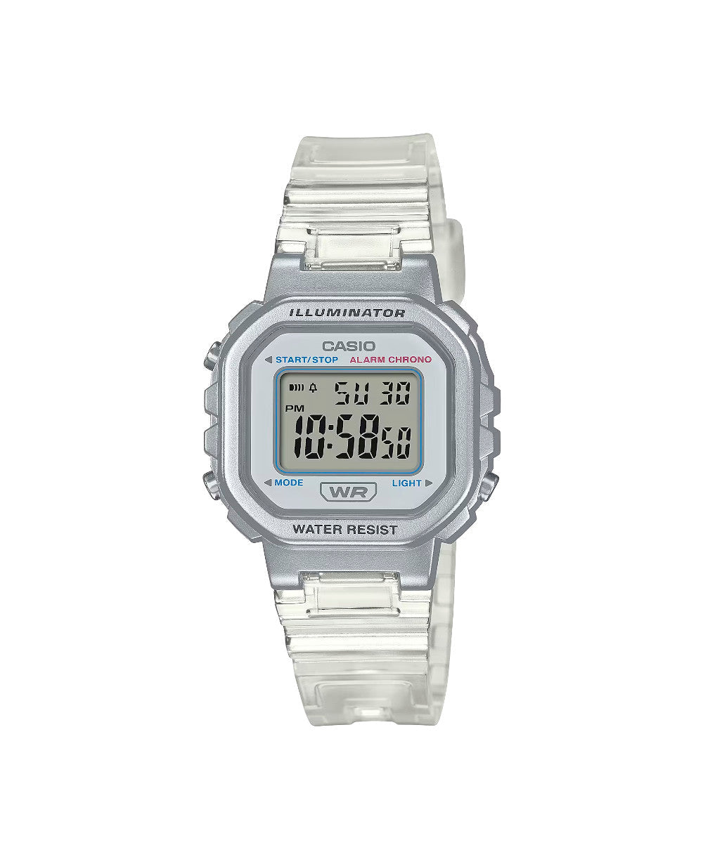 RELOJ PARA MUJER CASIO LA-20WHS-7ADF -BLANCO