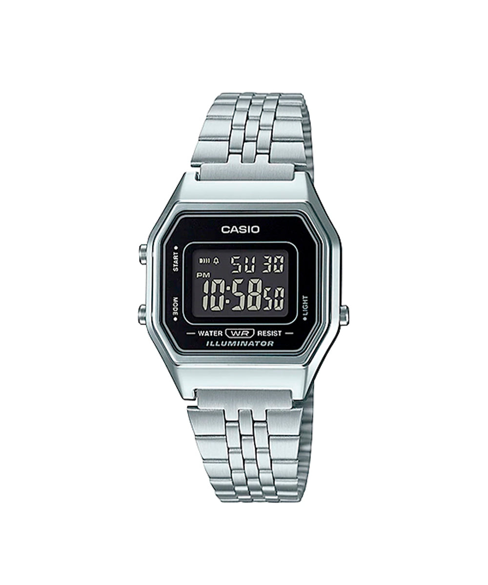 RELOJ CASIO VINTAGE LA680WA-1BDF -NEGRO