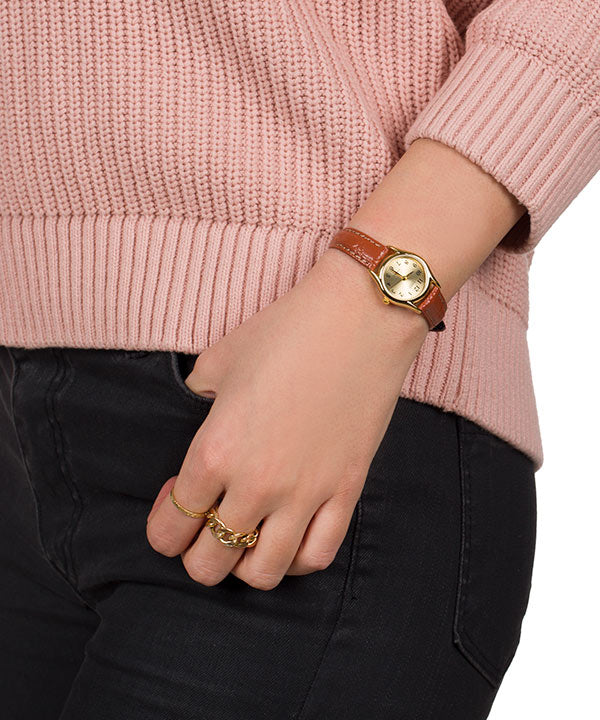 RELOJ PARA MUJER CASIO LTP-1094Q-9BRDF -AMARILLO
