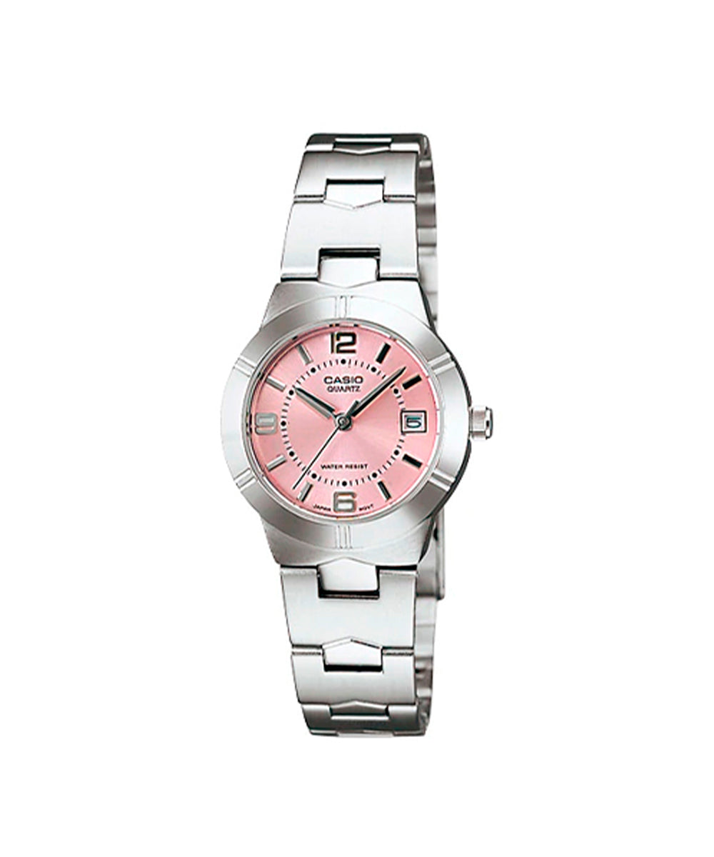 RELOJ PARA MUJER CASIO LTP-1241D-4ADF -ROSADO