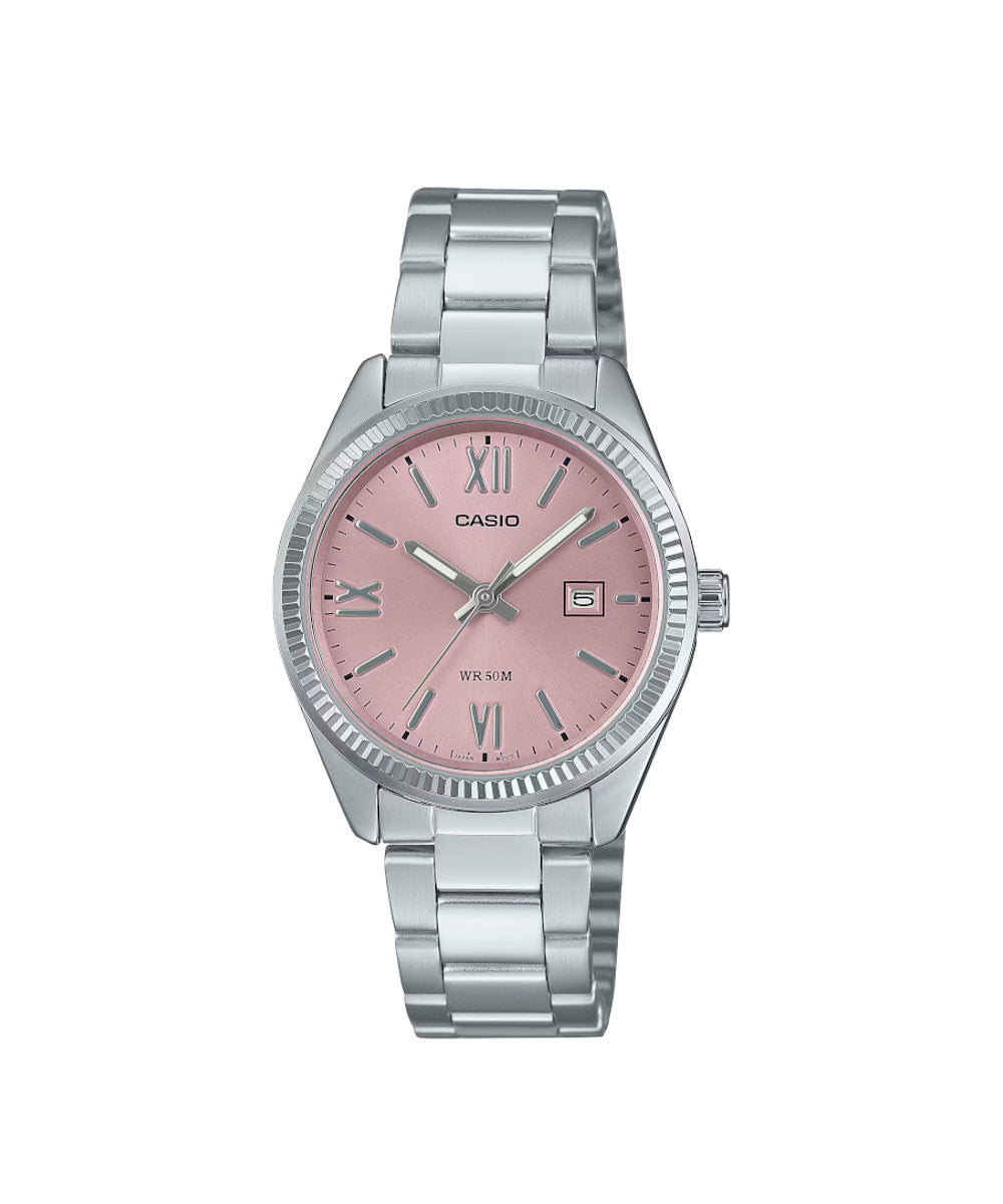 RELOJ PARA MUJER CASIO LTP-1302DD-4A2VDF -PLATEADO