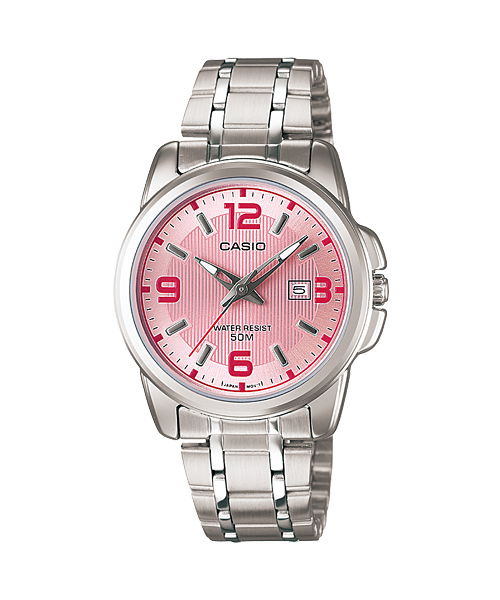 LTP-1314D-5AVDF RELOJ PARA MUJER CASIO - ROSADO