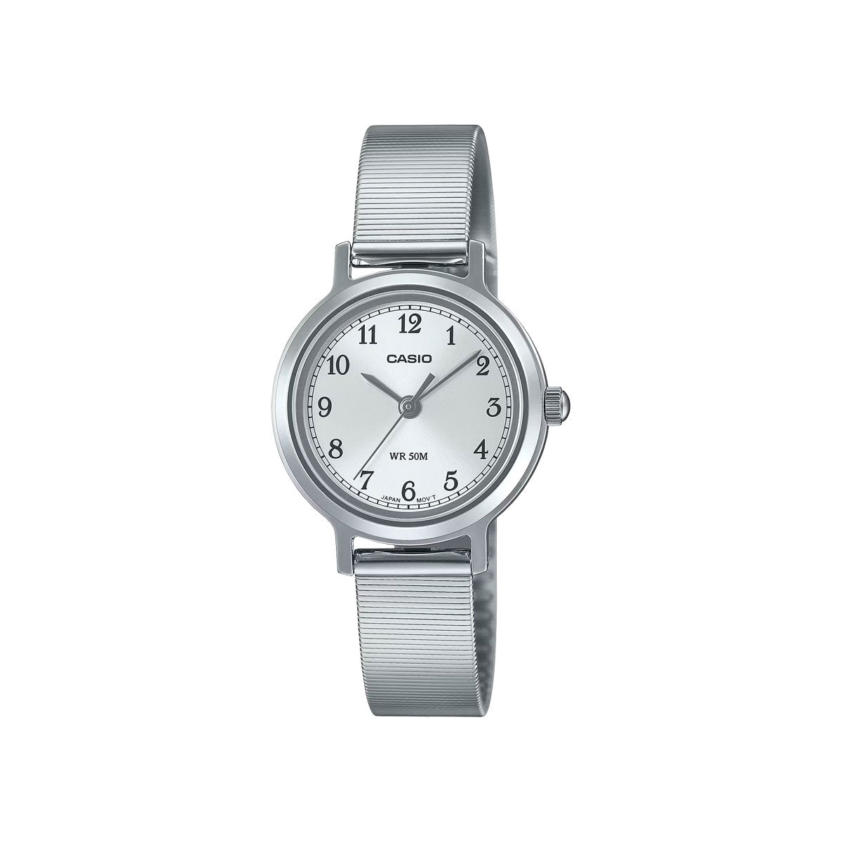RELOJ PARA MUJER CASIO LTP-B170D-7BVDF -PLATEADO