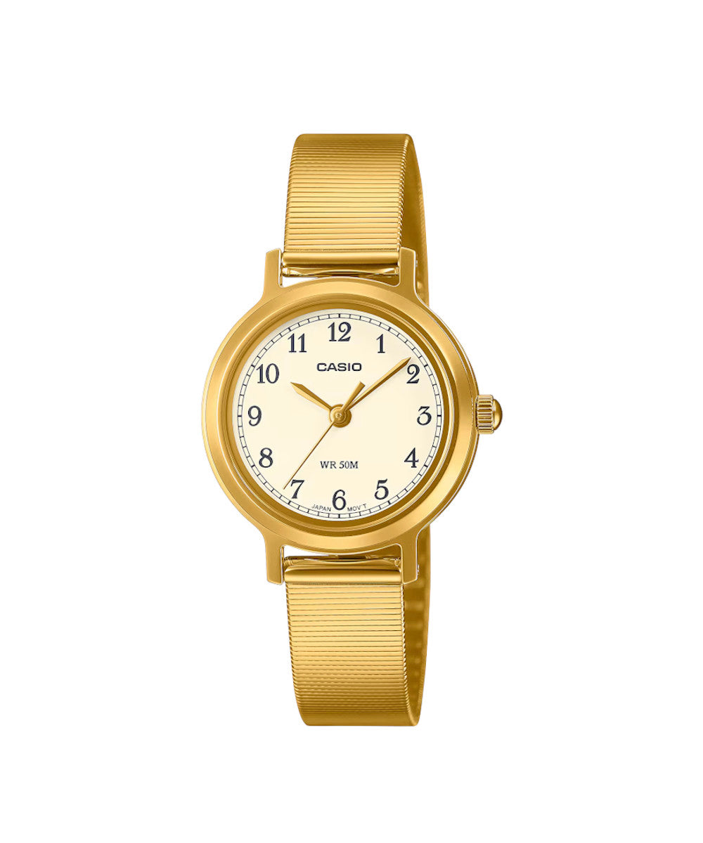 RELOJ PARA MUJER CASIO LTP-B170G-9BVDF -DORADO