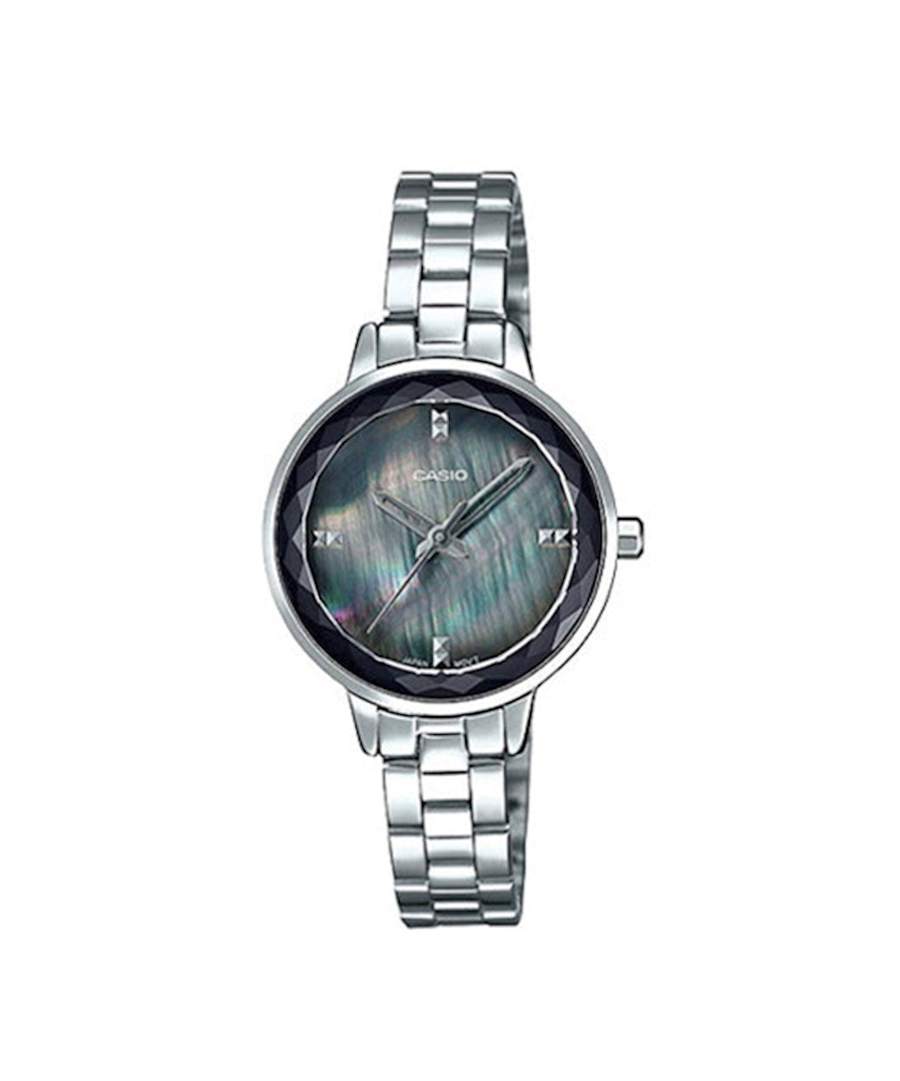 RELOJ PARA MUJER CASIO LTP-E162D-1ADF -GRIS