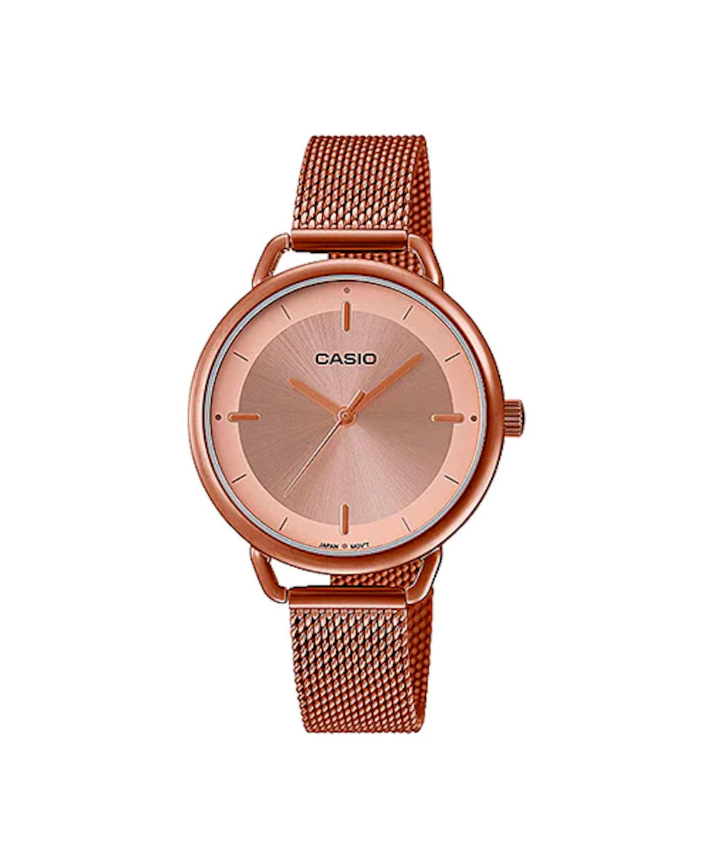 RELOJ PARA MUJER CASIO LTP-E413MR-9ADF -ROSADO