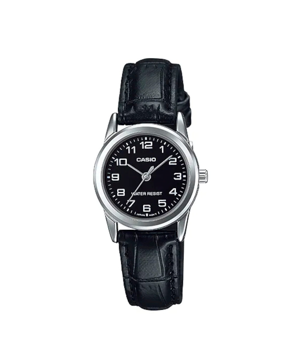 RELOJ PARA MUJER CASIO LTP-V001L-1BUDF -NEGRO
