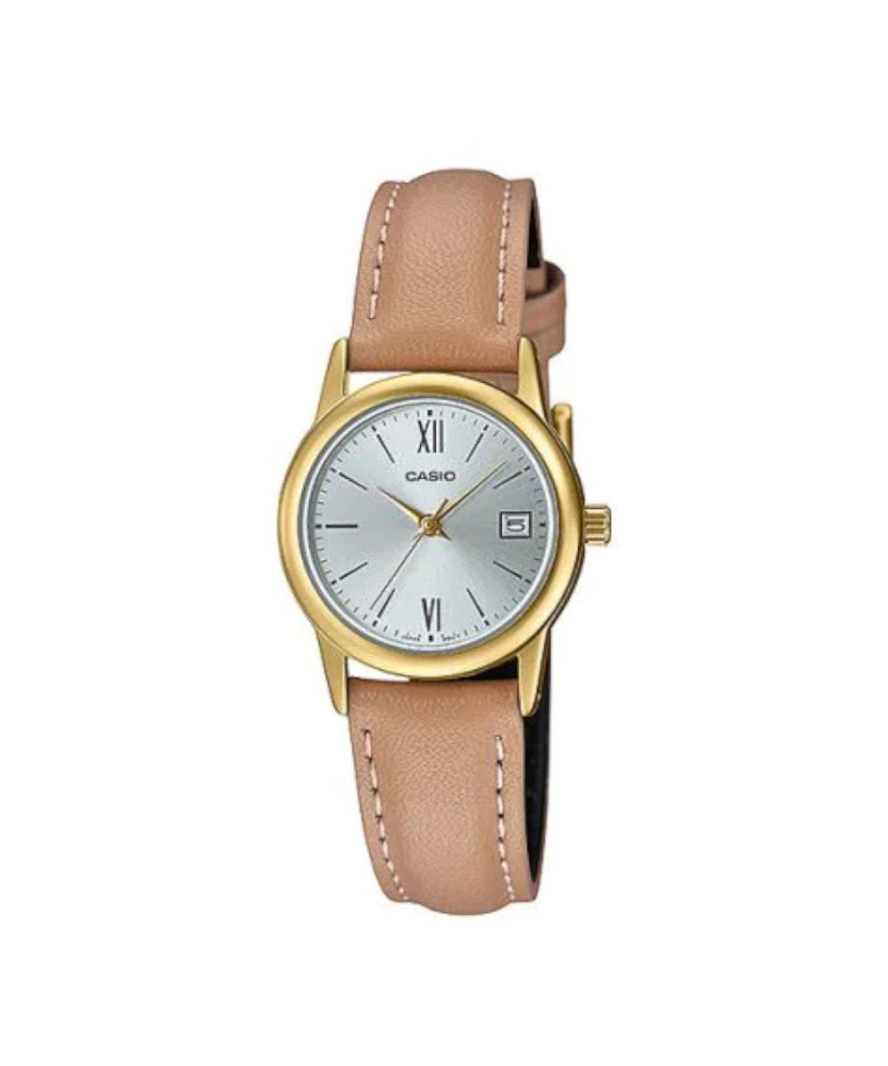 RELOJ PARA MUJER CASIO LTP-V002GL-7B3UDF -BLANCO
