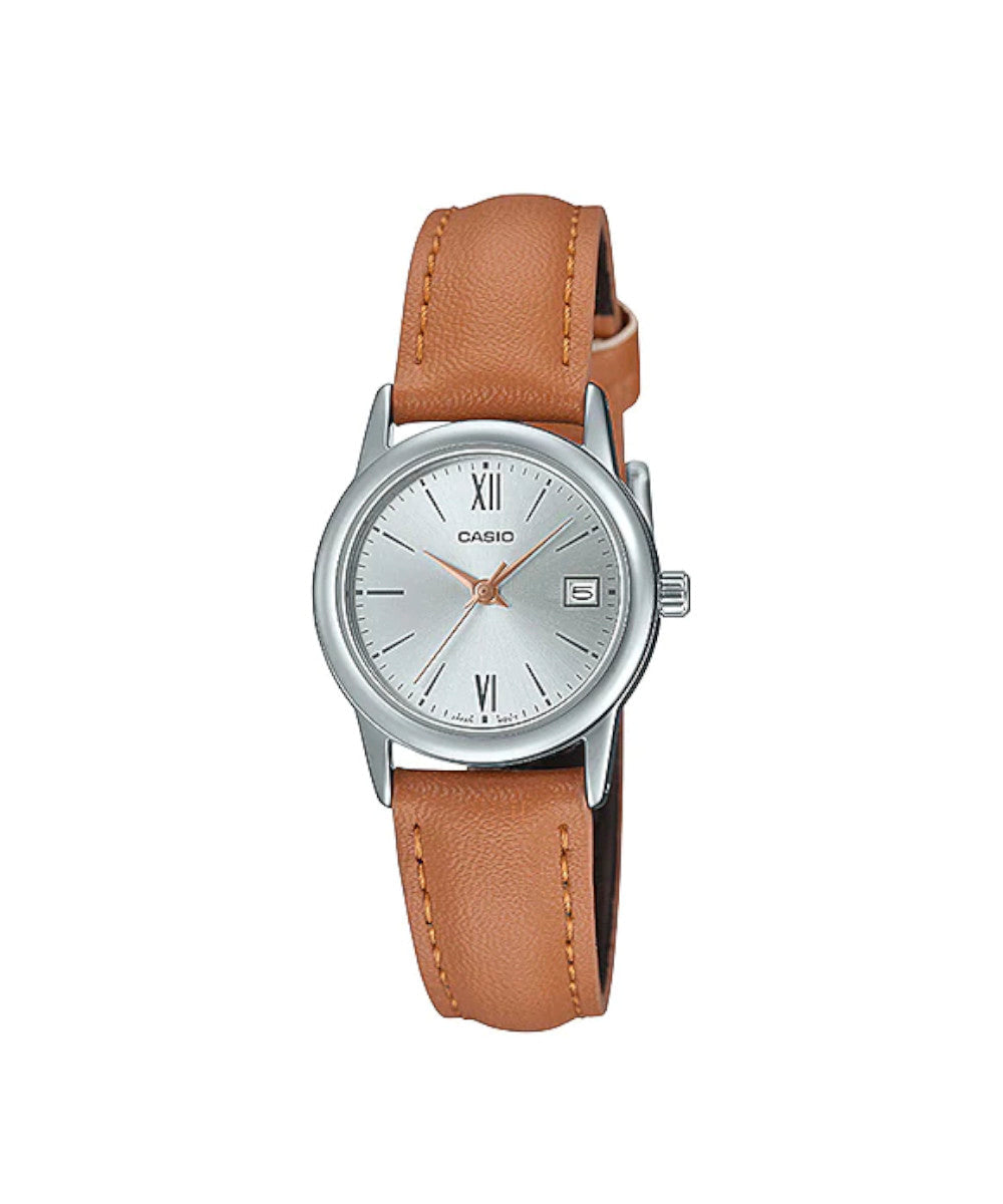 RELOJ PARA MUJER CASIO LTP-V002L-7B3UDF -BLANCO
