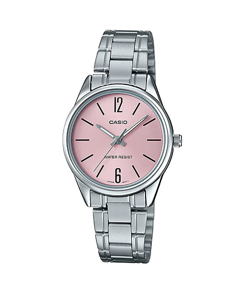 LTP-V005D-4BUDF RELOJ PARA MUJER CASIO - ROSADO
