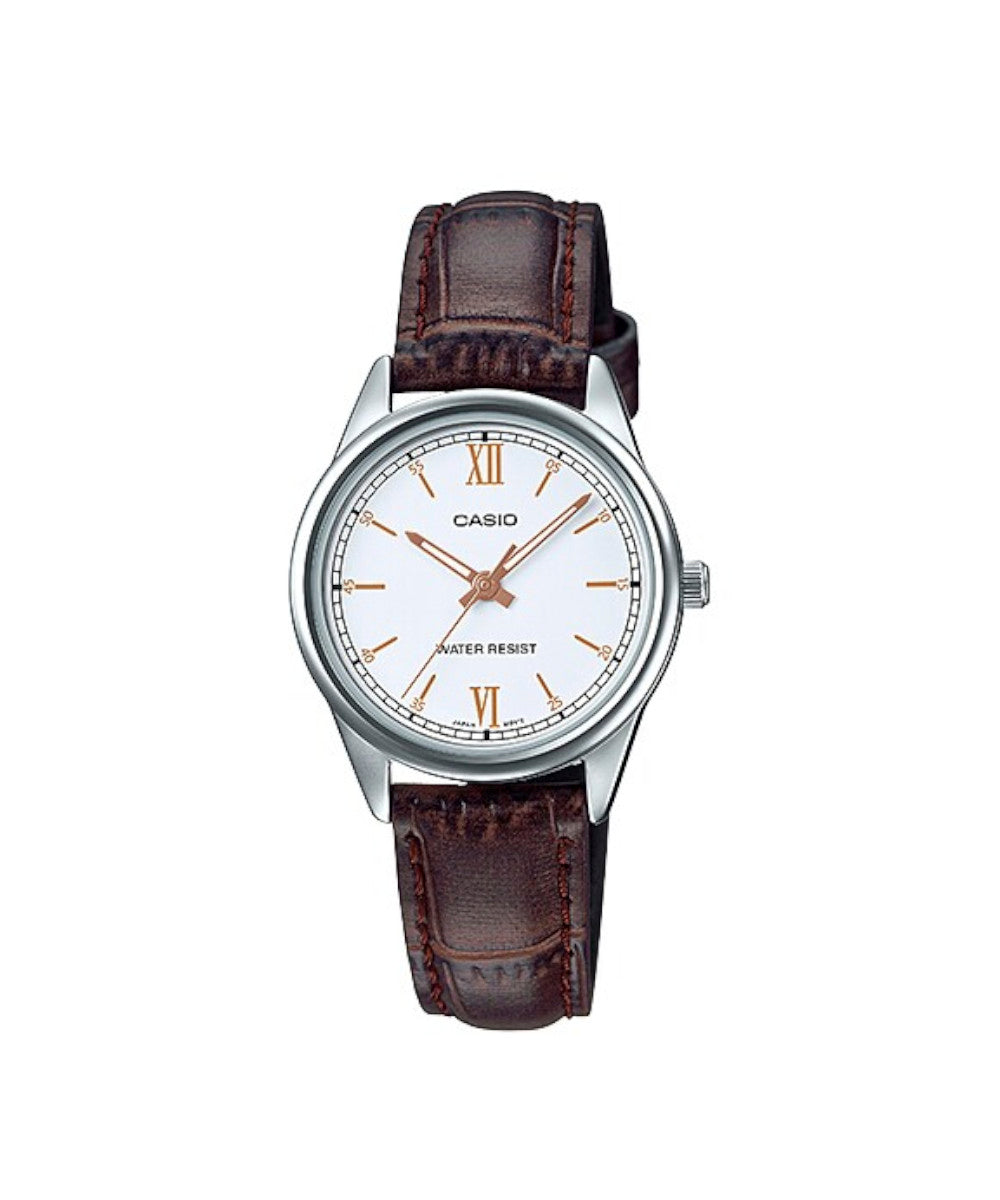 RELOJ PARA MUJER CASIO LTP-V005L-7B3UDF -BLANCO