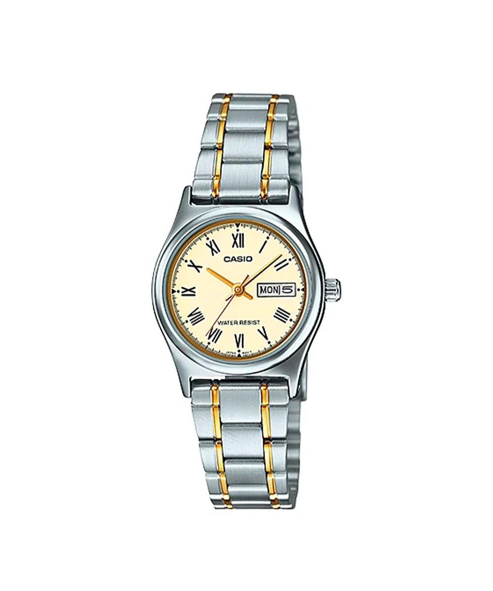RELOJ PARA MUJER CASIO LTP-V006SG-9BUDF -AMARILLO