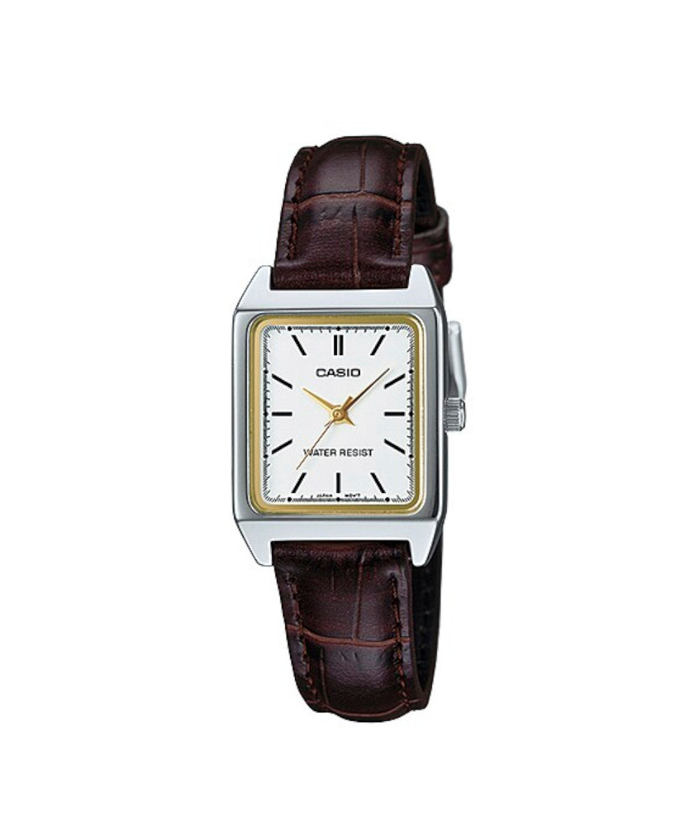 RELOJ PARA MUJER CASIO LTP-V007L-7E2UDF -BLANCO