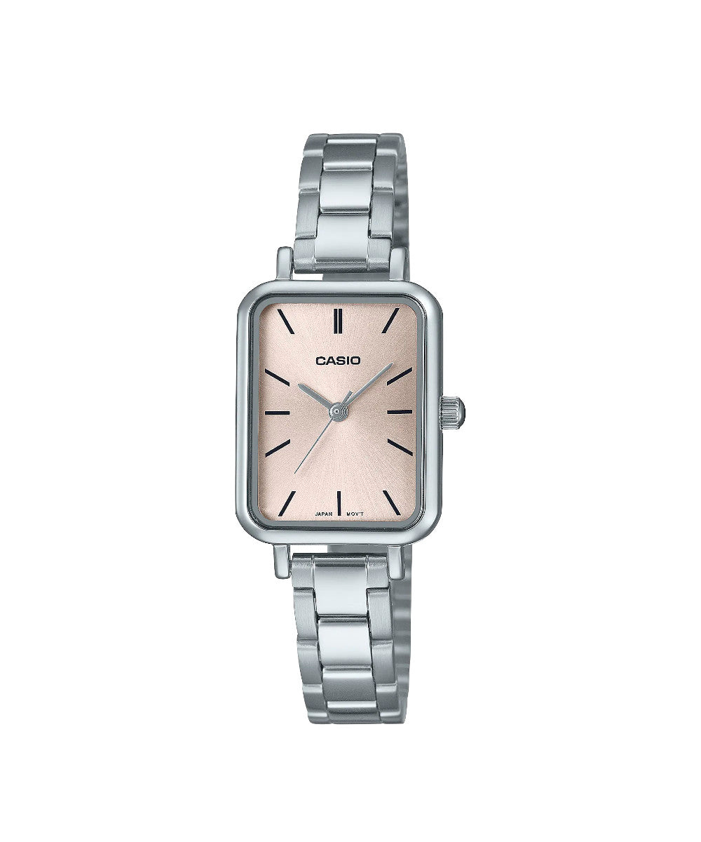 RELOJ PARA MUJER CASIO LTP-V009D-4EUDF -ROSADO