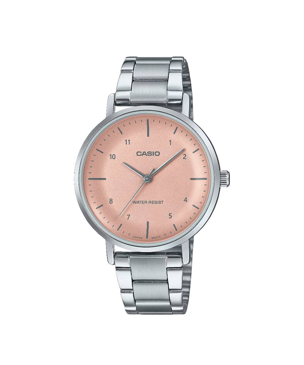 RELOJ PARA MUJER CASIO LTP-VT03D-4BDF -ROSADO