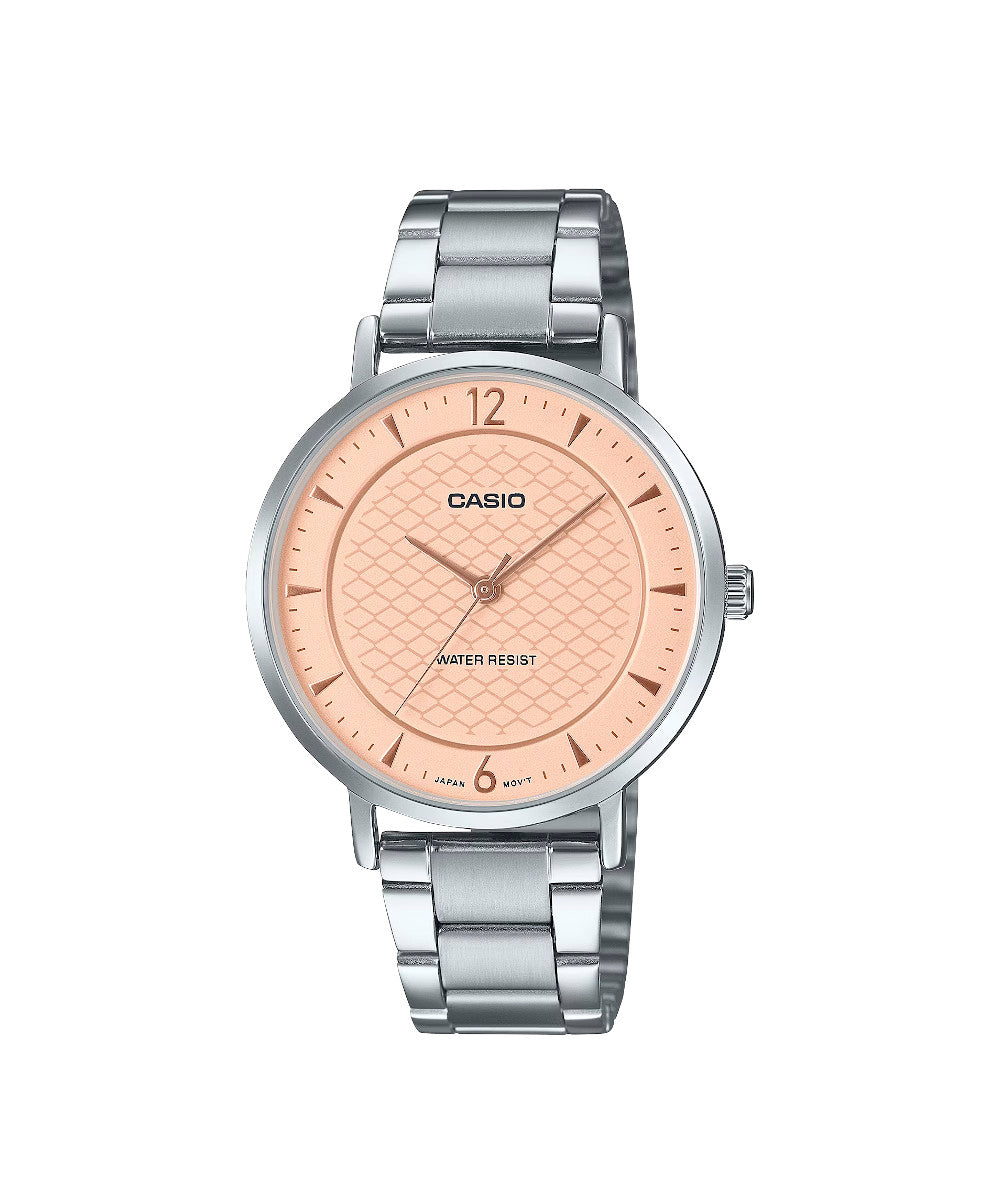 RELOJ PARA MUJER CASIO LTP-VT04D-4ADF -ROSADO