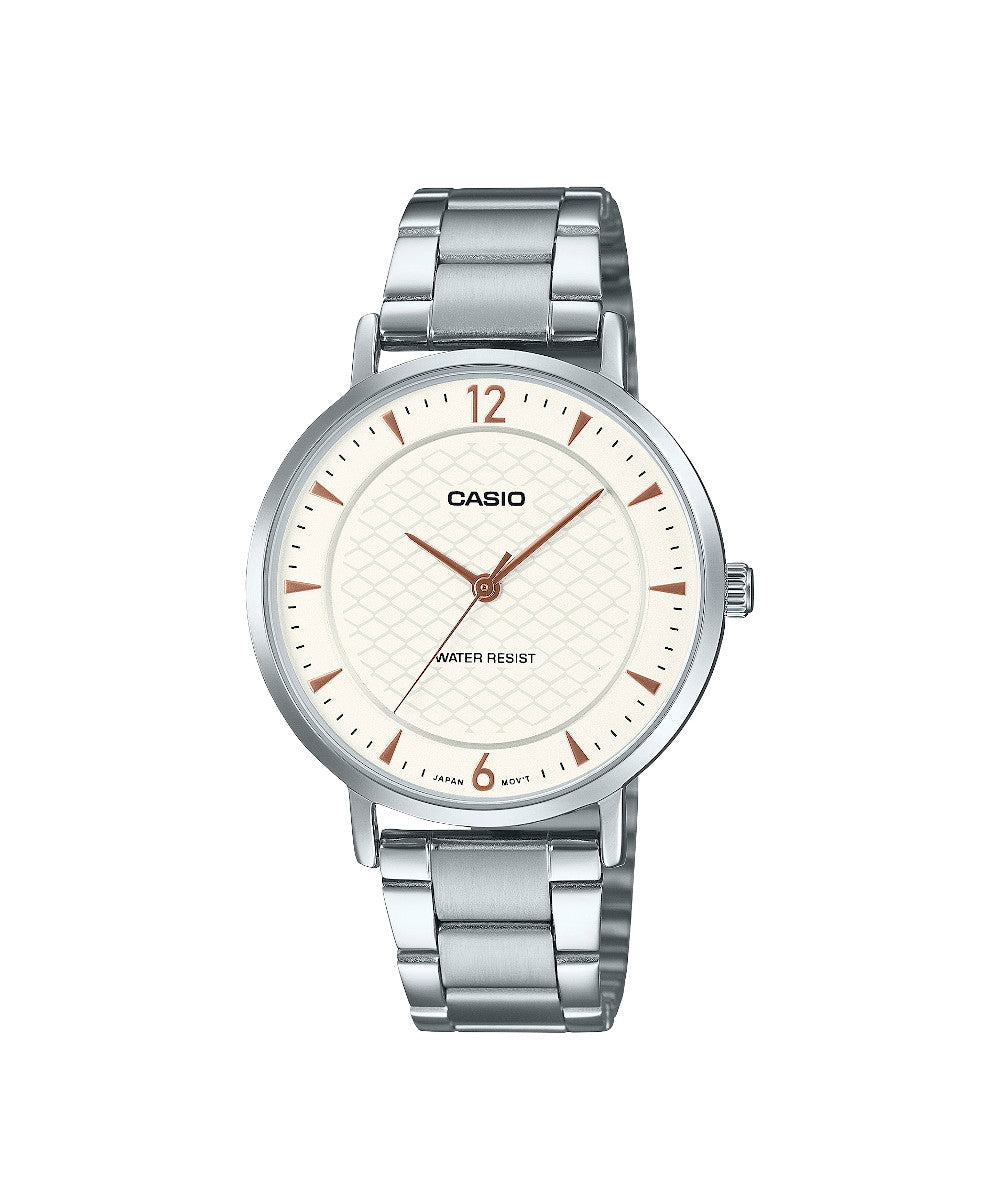 RELOJ PARA MUJER CASIO LTP-VT04D-7ADF -BLANCO