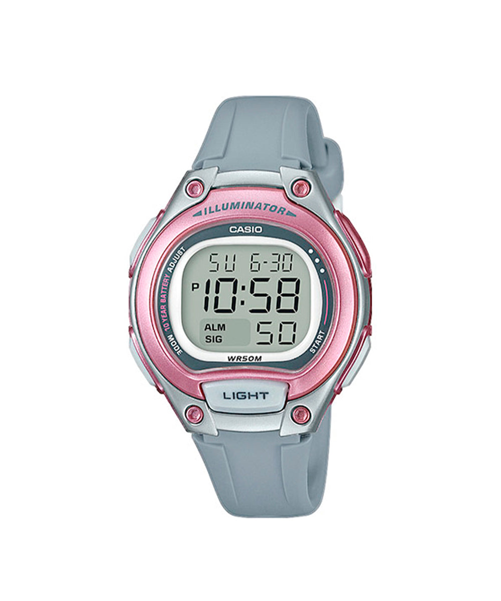 RELOJ PARA MUJER CASIO LW-203-8AVDF -GRIS