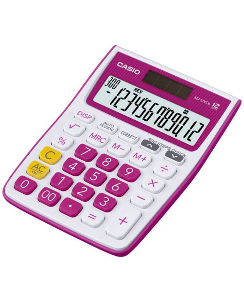 CALCULADORA CASIOMJ-12VCB-RD-WA-DP