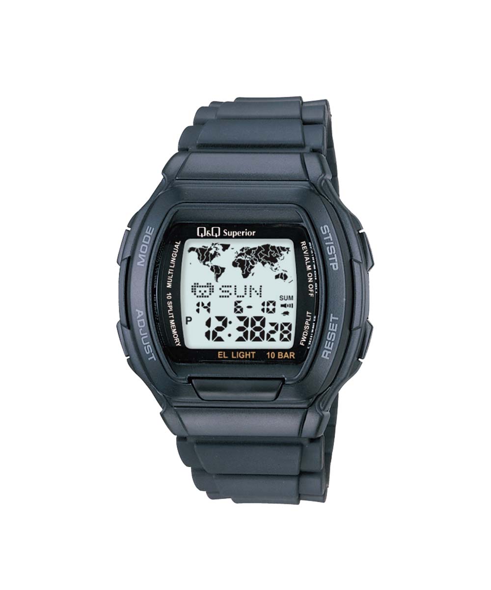 MMW3P101Y RELOJ PARA HOMBRE Q&Q - NEGRO