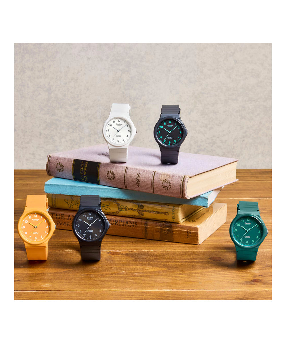 RELOJ CASIO MQ-24B-9BDF -AMARILLO