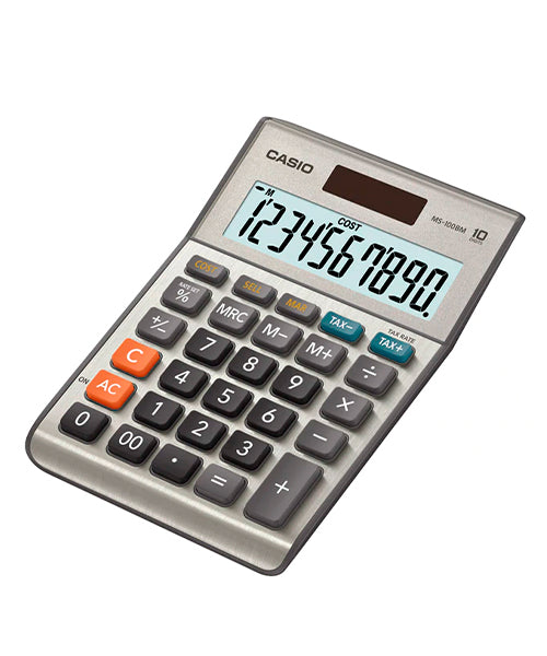 CALCULADORA CASIO MS-100BM-W-DP
