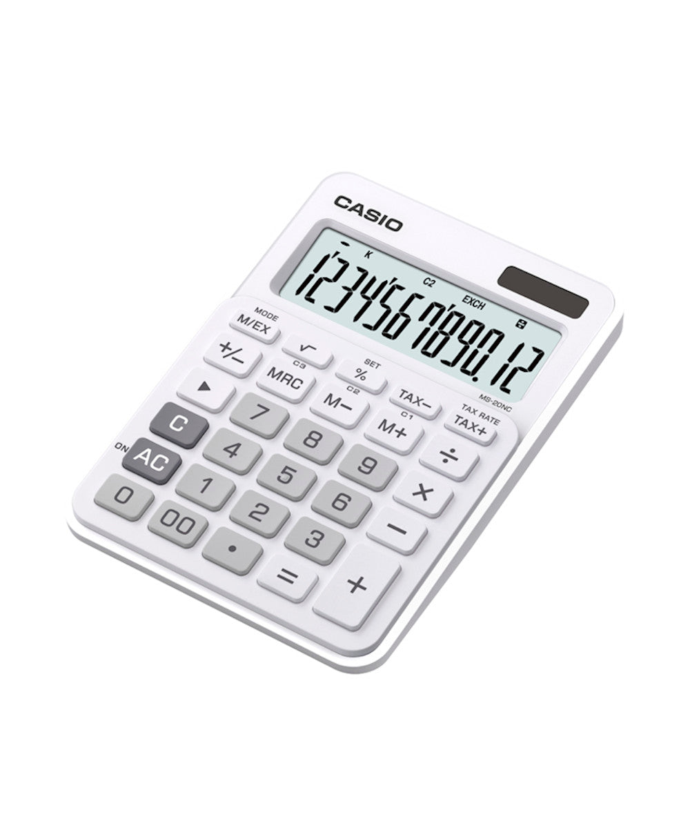 CALCULADORA CASIO MS-20NC-WE
