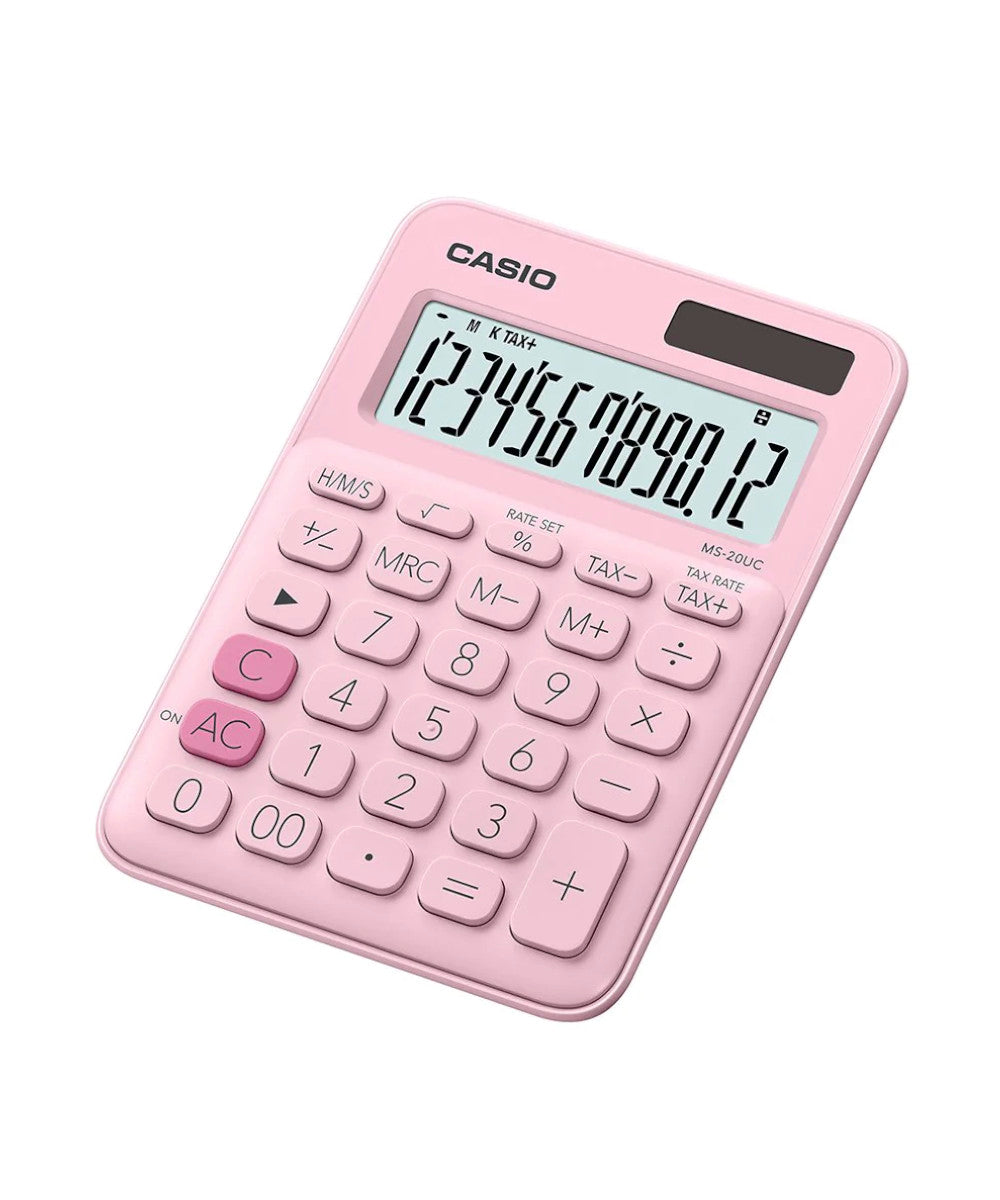CALCULADORA CASIO MS-20UC-PK-W-DC