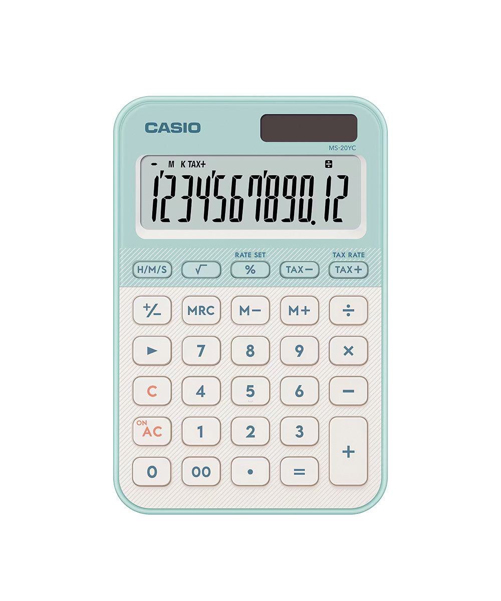 CALCULADORA CASIO - MI ESTILO MS-20YC-LG-W-DP