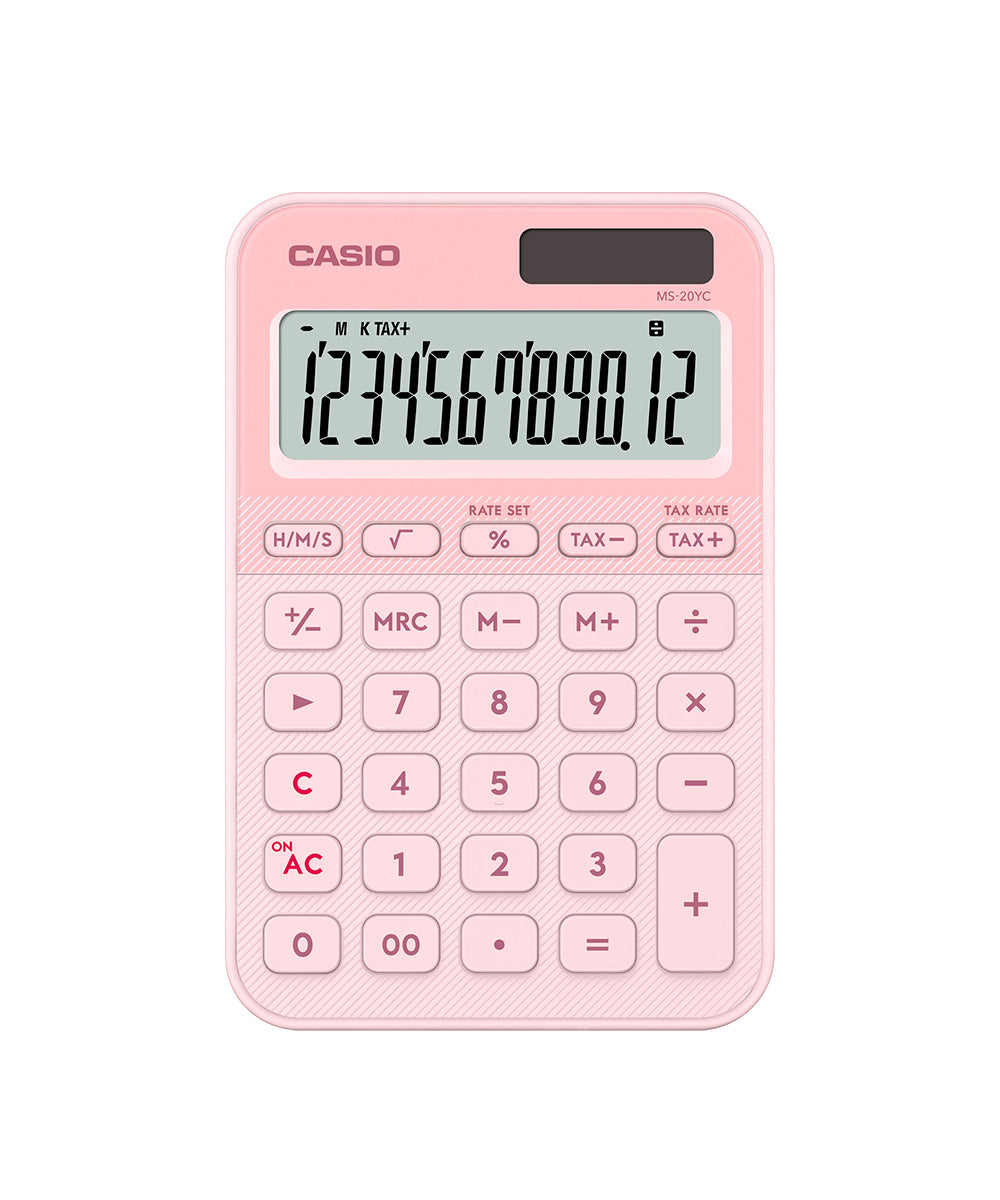 CALCULADORA CASIO - MI ESTILO MS-20YC-LP-W-DP