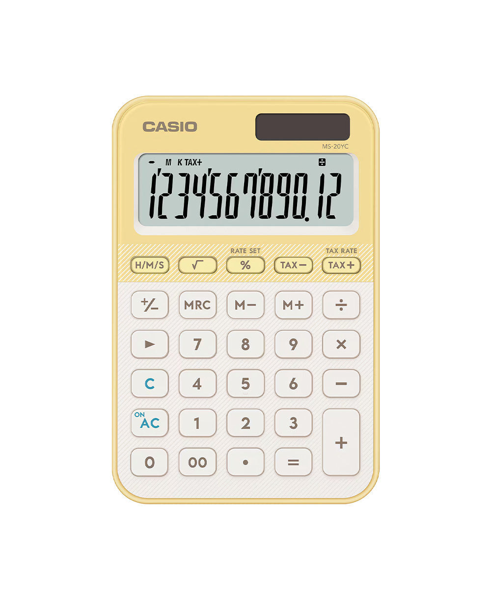 CALCULADORA CASIO - MI ESTILO MS-20YC-LY-W-DP