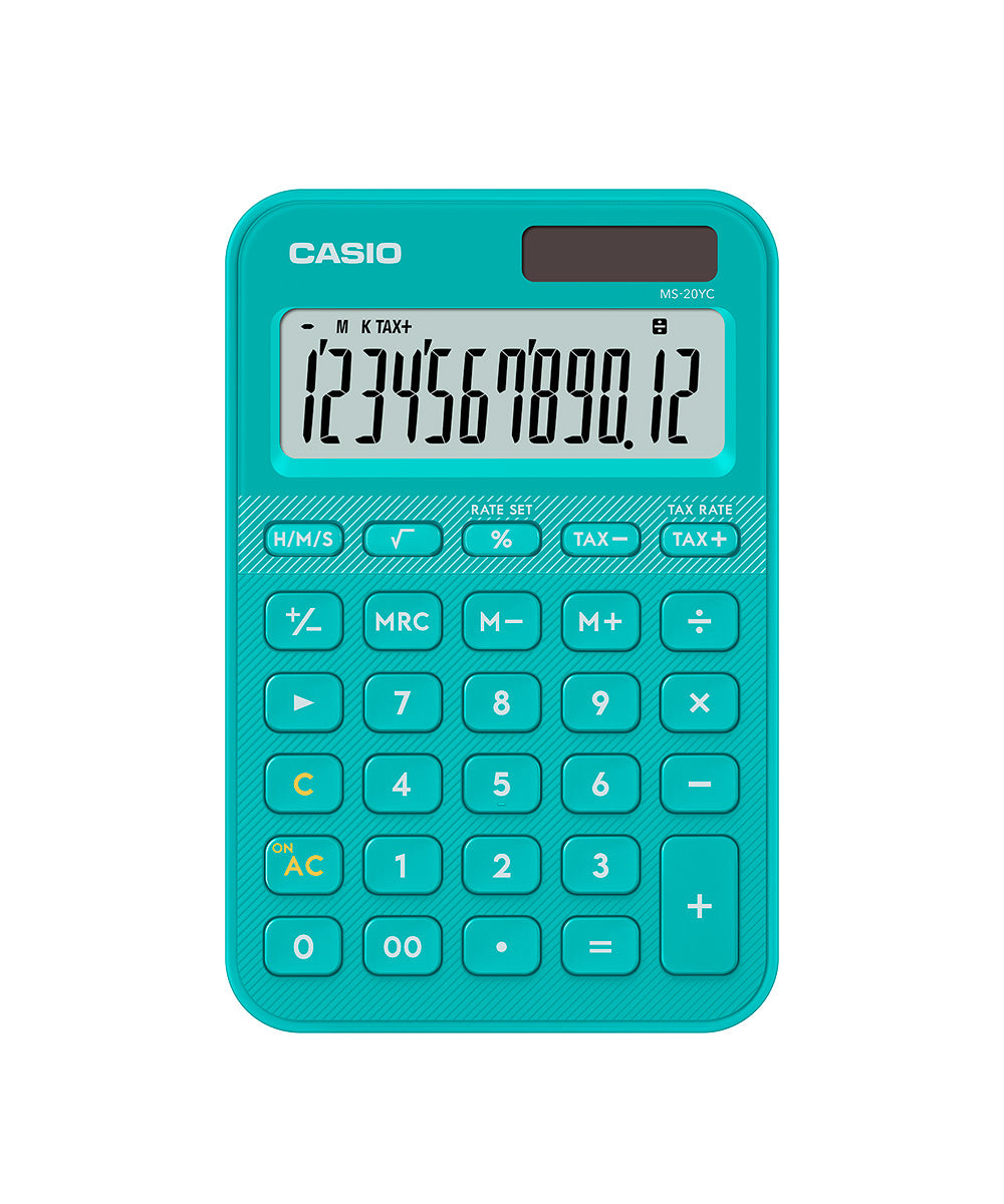 CALCULADORA CASIO - MI ESTILO MS-20YC-TU-W-DP