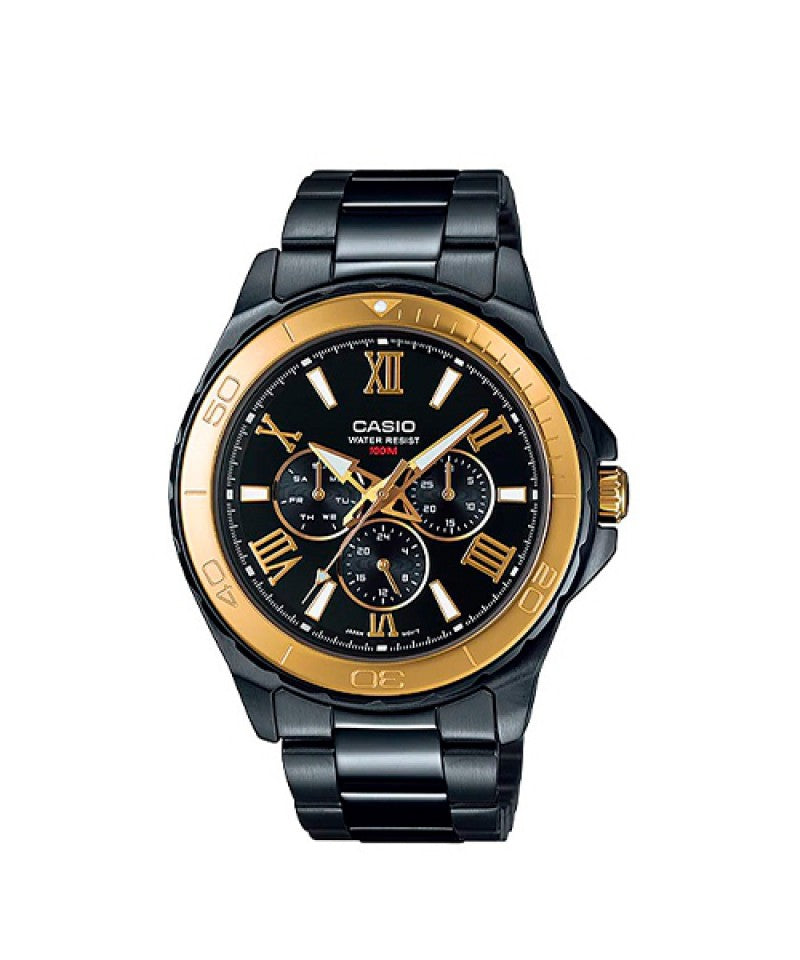 MTD-1075BK-1A9VDF RELOJ PARA HOMBRE CASIO - NEGRO