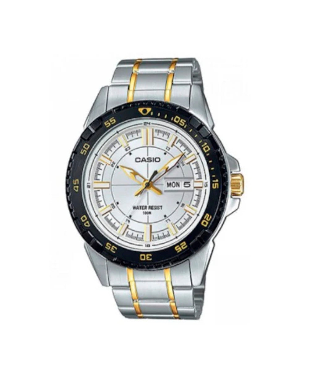 RELOJ PARA HOMBRE CASIO MTD-1078SG-7AVDF -BLANCO
