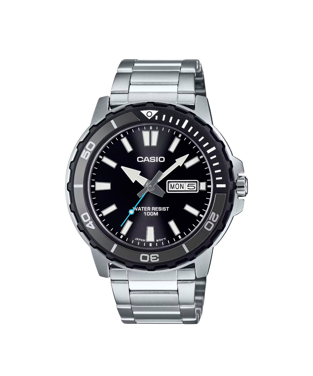 RELOJ PARA HOMBRE CASIO MTD-125D-1A3VDF -NEGRO