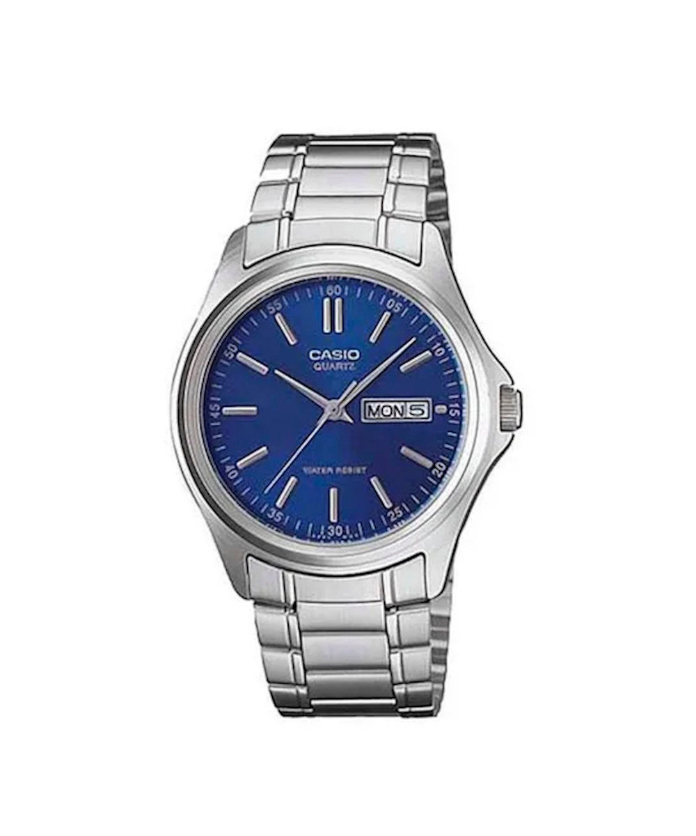 RELOJ PARA HOMBRE CASIO MTP-1239D-2ADF -PLATEADO