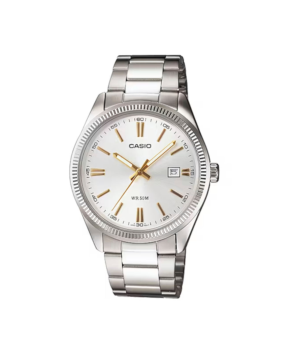 RELOJ PARA HOMBRE CASIO MTP-1302D-7A2VDF -BLANCO