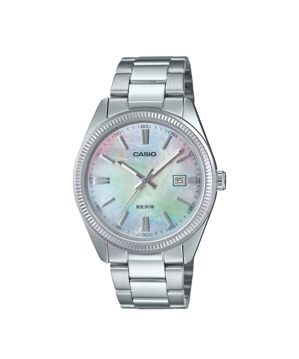RELOJ PARA HOMBRE CASIO MTP-1302DS-7AVDF -BLANCO