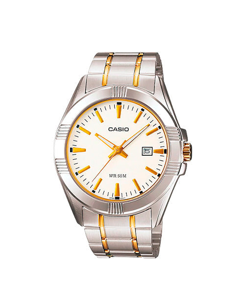 RELOJ PARA HOMBRE CASIO MTP-1308SG-7AVDF -BLANCO