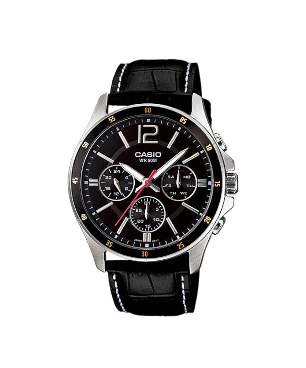 RELOJ PARA HOMBRE CASIO MTP-1374L-1AVDF - NEGRO