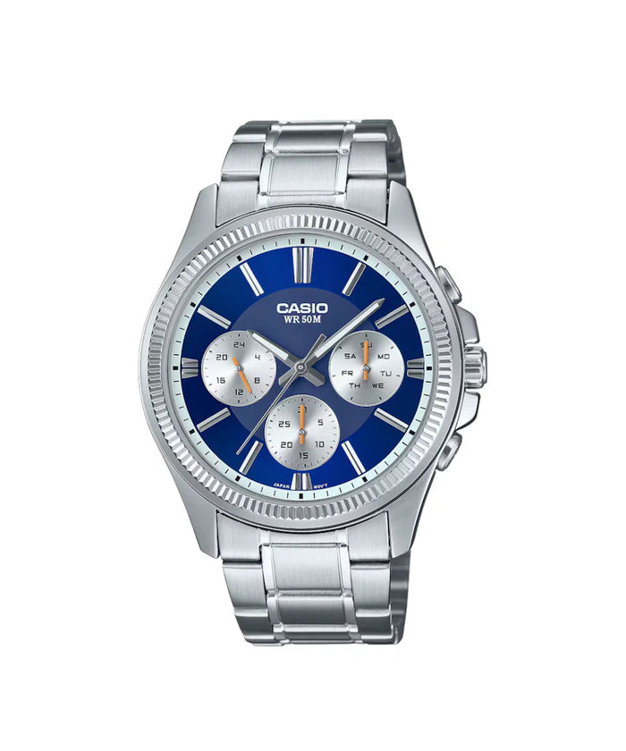 RELOJ PARA HOMBRE CASIO MTP-1375D-2A1VDF -AZUL