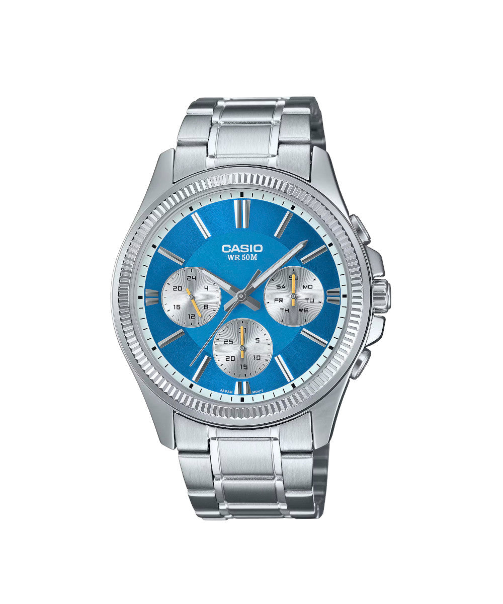 RELOJ PARA HOMBRE CASIO MTP-1375D-2A2VDF -AZUL