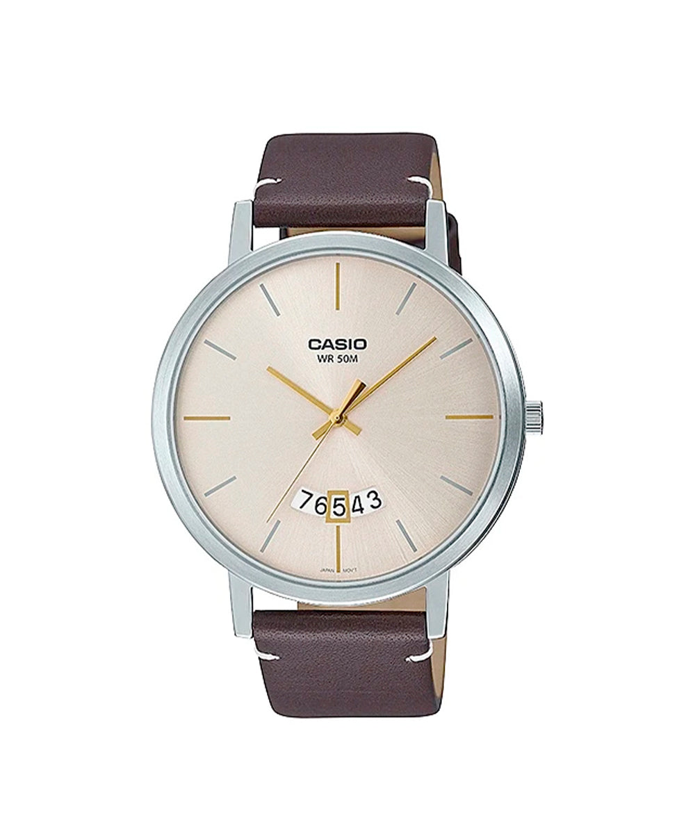 RELOJ PARA HOMBRE CASIO MTP-B100L-9EVDF -CAFÉ